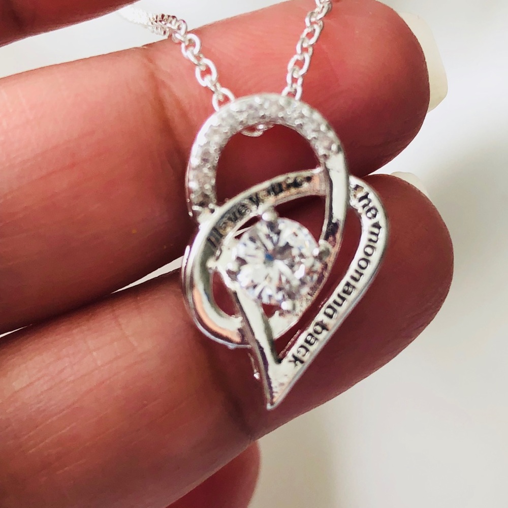 18kt White Gold Plated Necklace⛔️SOLD⛔️